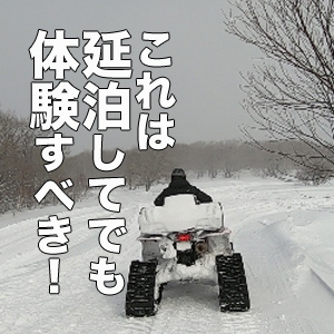 ー盛岡下車ー日本初のスノーバギーで取り戻す野生の本能